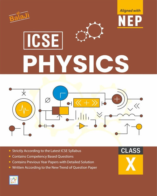 Icse Physics - 10 (2026-27) by Rizwan Ahmad, Dr. Syed Salman Ahmad Warsi [Paperback]