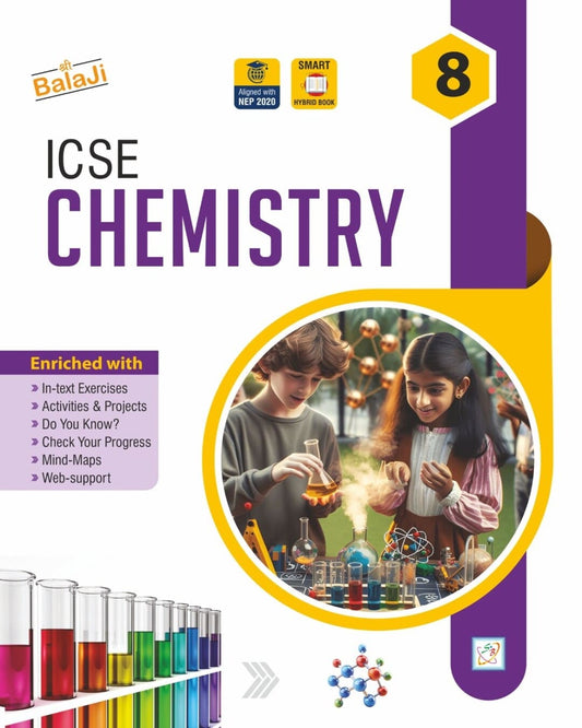 Icse Chemistry - 8 (2026-27) by Balaji Publications [Paperback]