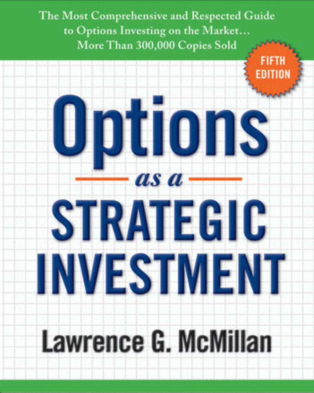 Options As A Strategic Investment by Lawrence Mcmillan [Hardcover] - versoz.com