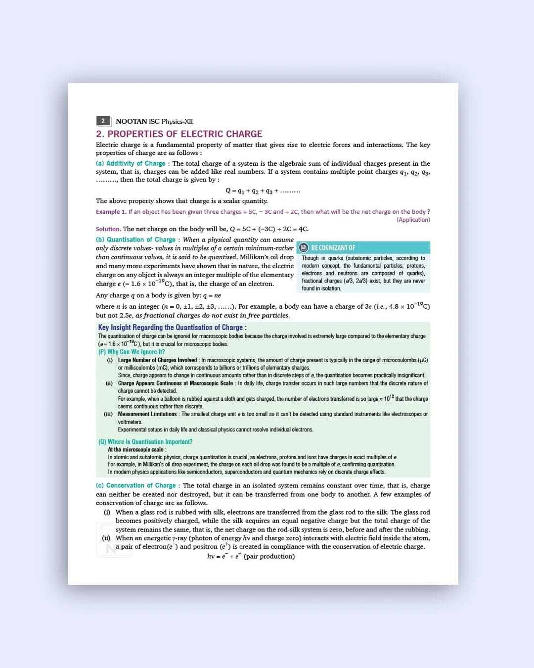 Nootan ISC Board Physics (Part 1 & 2) Textbook for Class 12th Academic Year 2026-27 By Kumar-Mittal - Nageen Prakashan