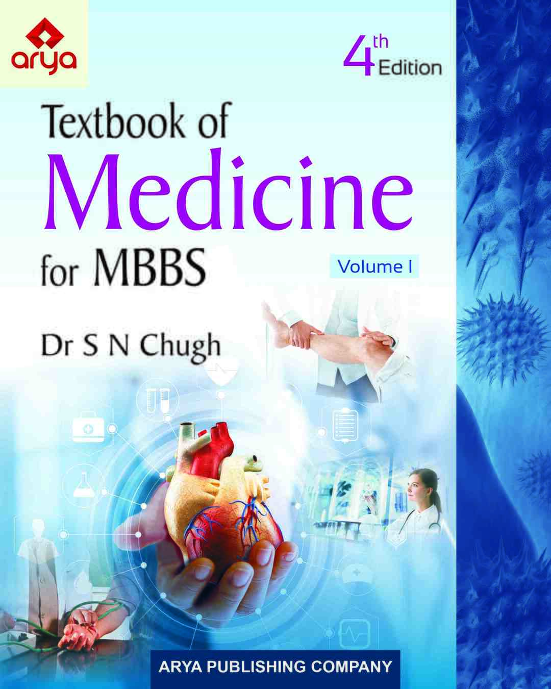 Textbook of Medicine for MBBS (4th Edition) (Set of 2 Volumes)