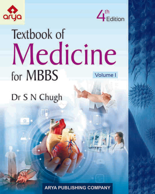 Textbook of Medicine for MBBS (4th Edition) (Set of 2 Volumes)