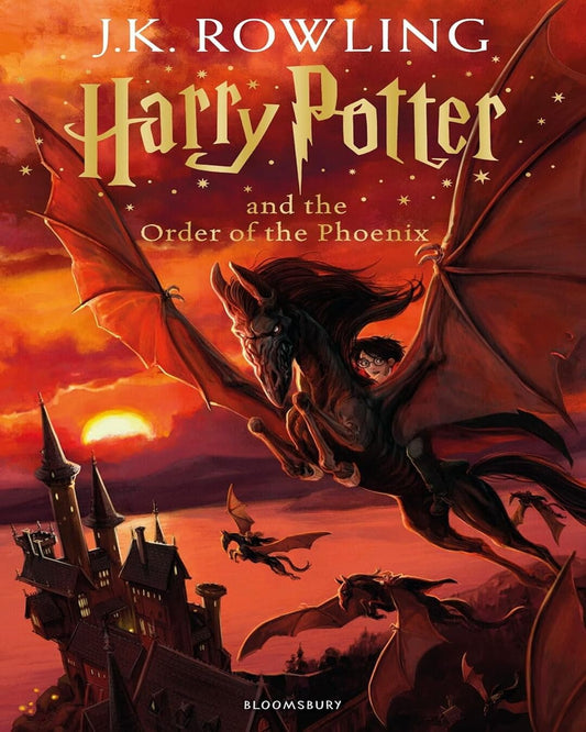 Harry Potter And The Order Of The Phoenix - 5 by J K Rowling [Hardcover] - versoz.com