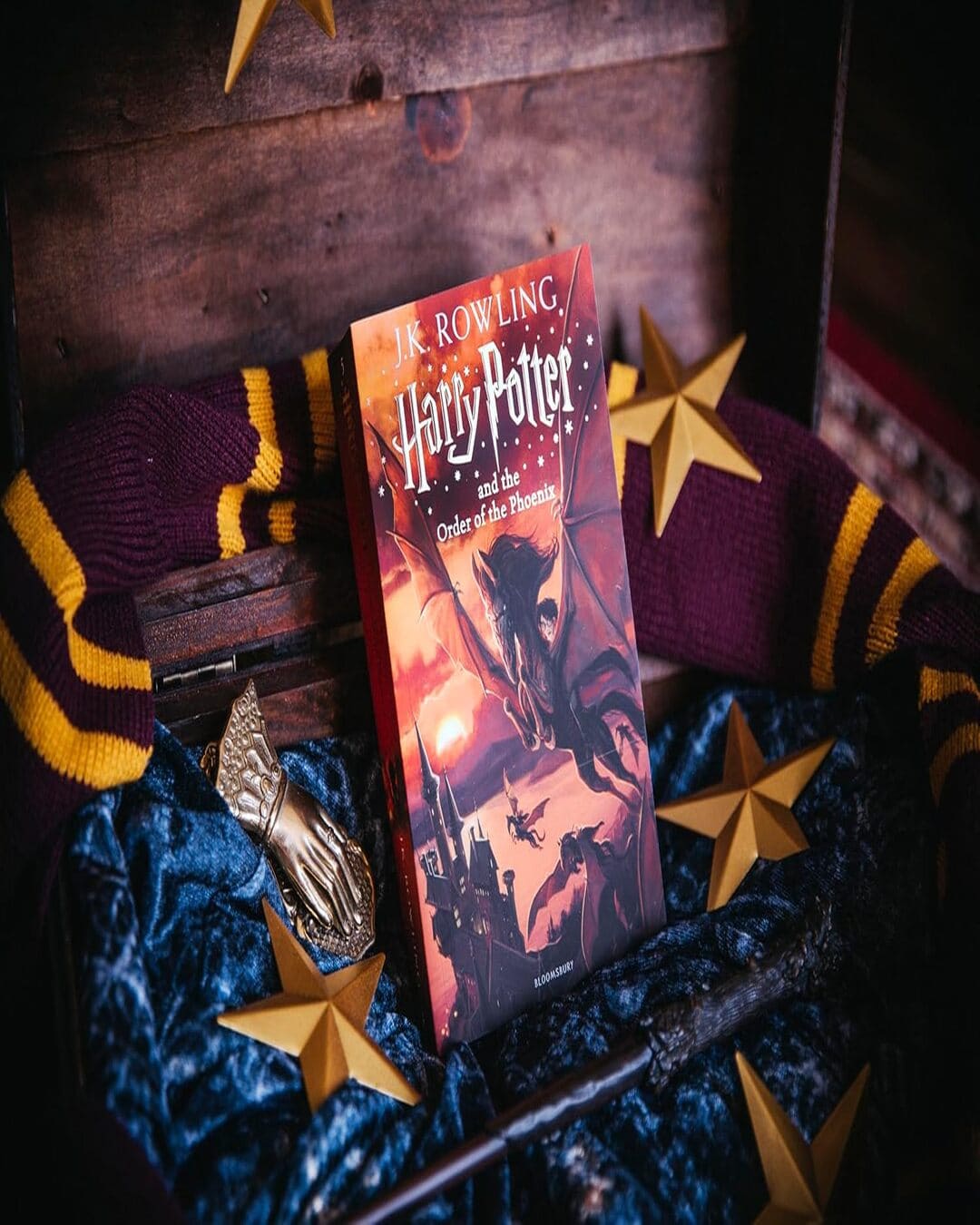 Harry Potter And The Order Of The Phoenix - 5 by J K Rowling [Hardcover] - versoz.com