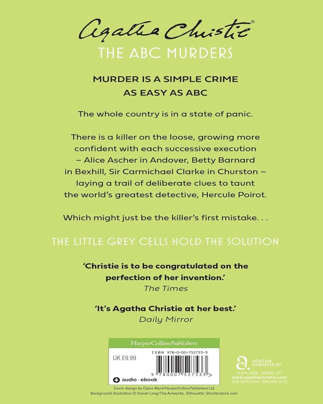 The ABC Murders by Agatha Christie [Paperback]