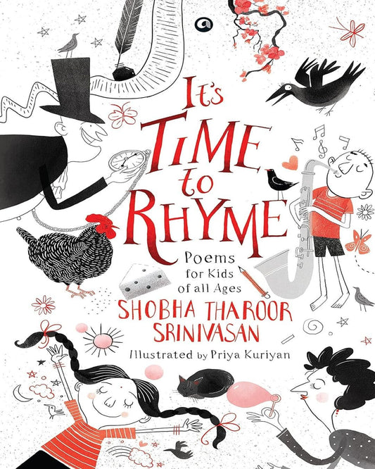 IT’S TIME TO RHYME: Poems for Kids of All Ages by Shobha Tharoor Srinivasan [Hardcover] - versoz.com