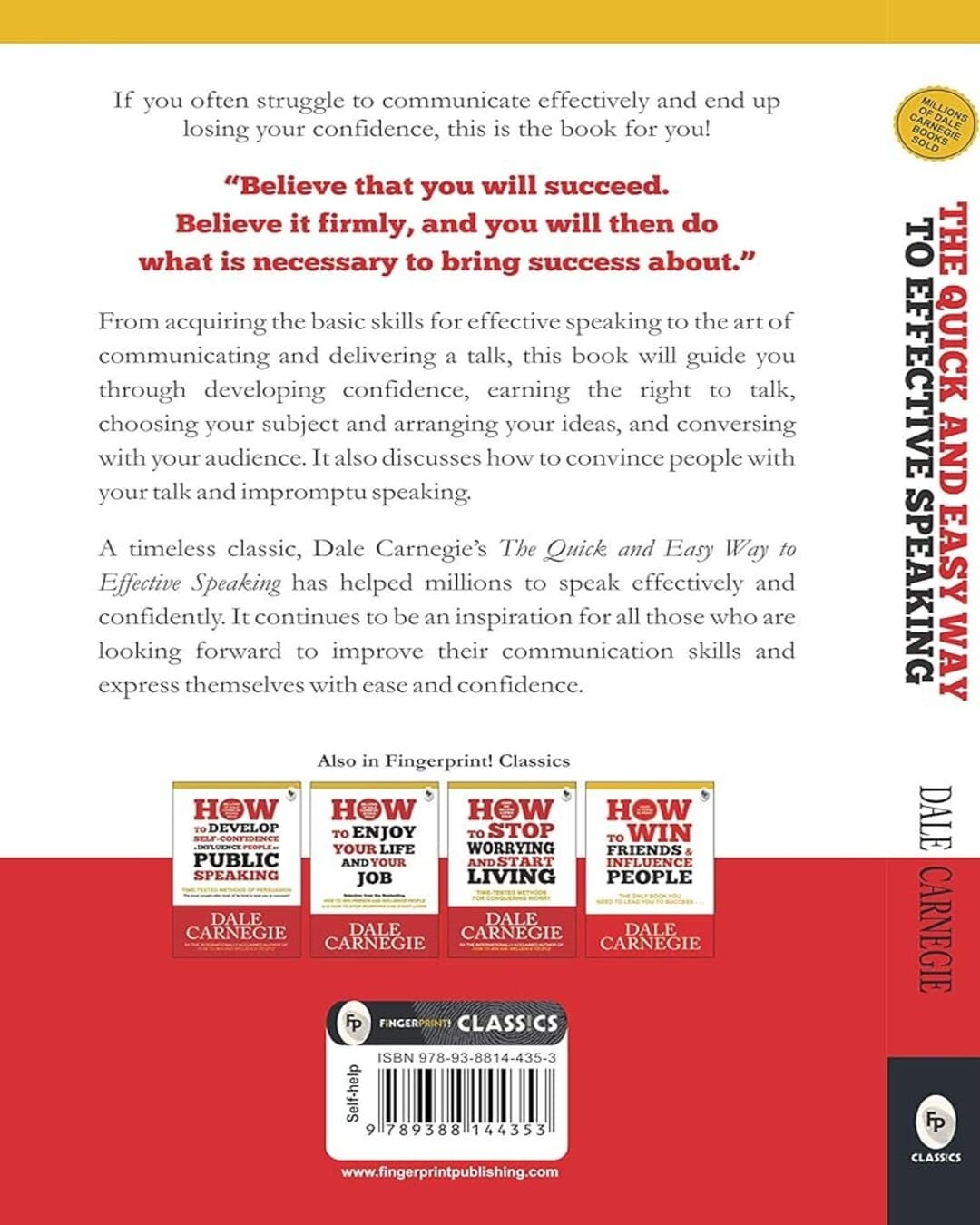 The Quick and Easy Way to Effective Speaking by Dale Carnegie [Paperback] - versoz.com