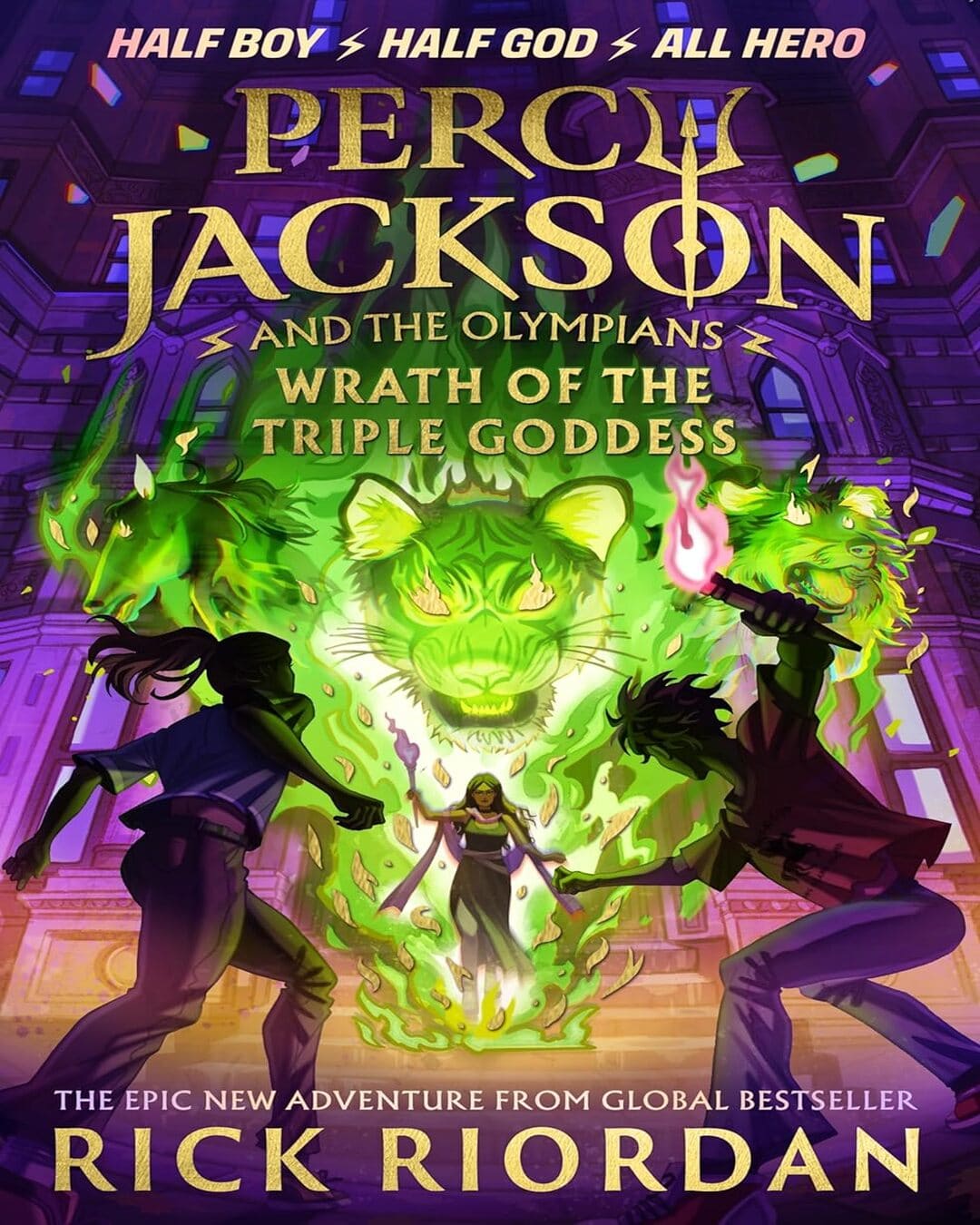 Percy Jackson and the Olympians: Wrath of the Triple Goddess by Rick Riordan [Paperback] - versoz.com