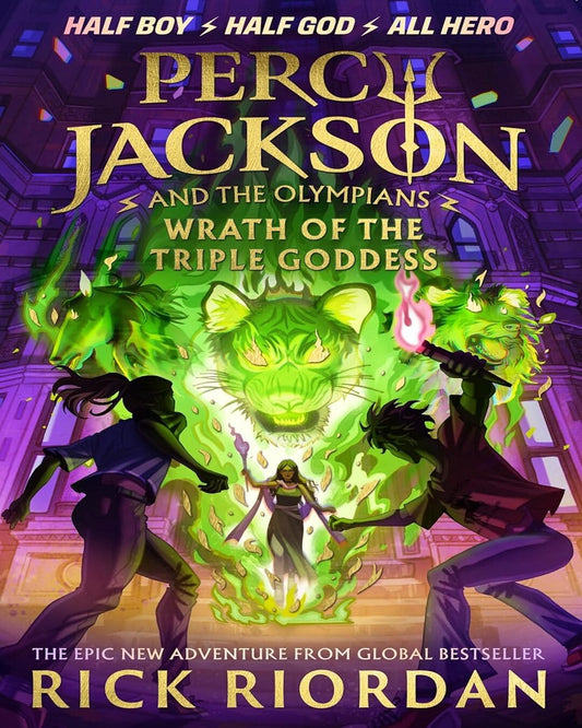 Percy Jackson and the Olympians: Wrath of the Triple Goddess by Rick Riordan [Paperback] - versoz.com