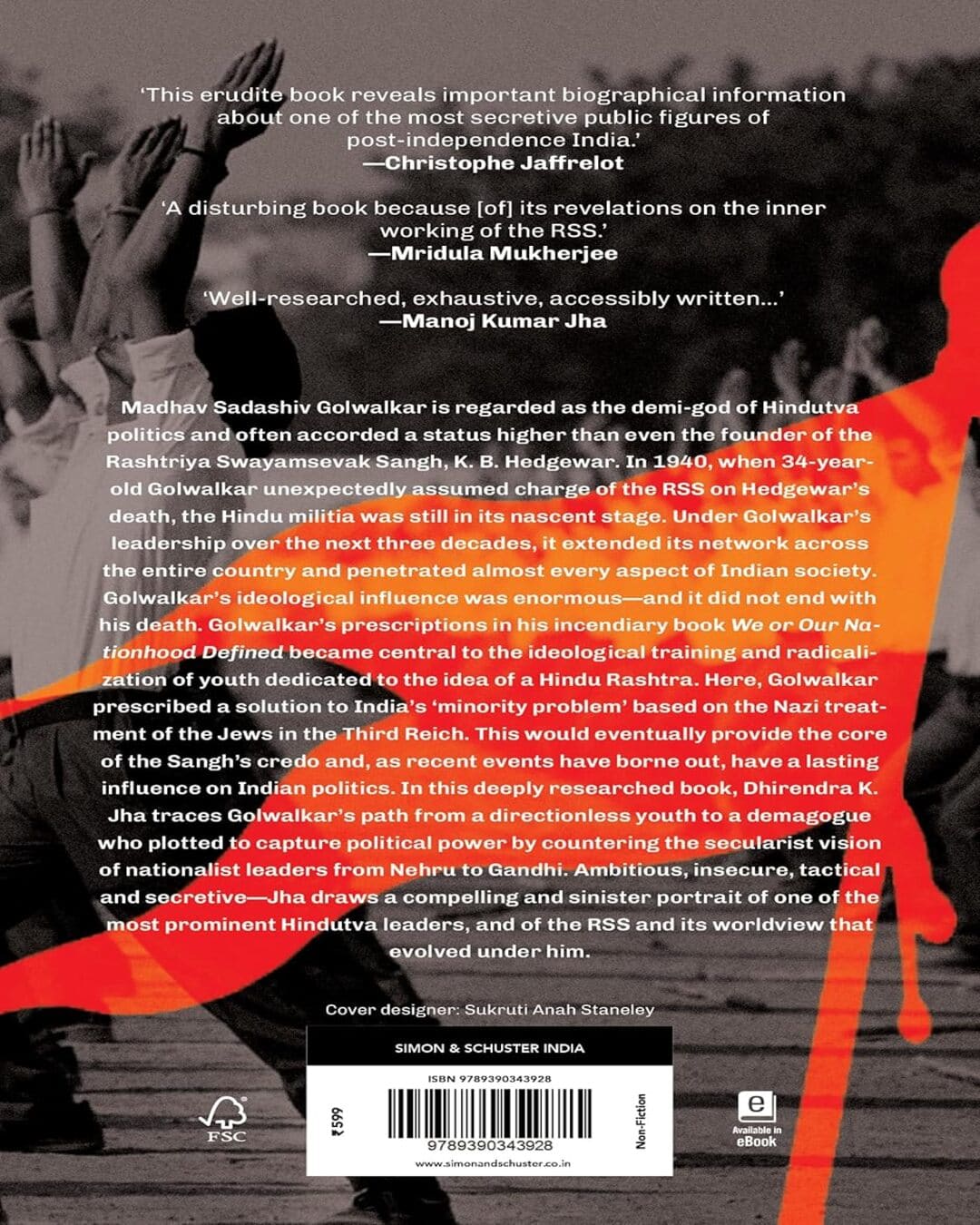 Golwalkar : The Myth Behind the Man; The Man Behind the Machine by Dhirendra K. Jha [Paperback]