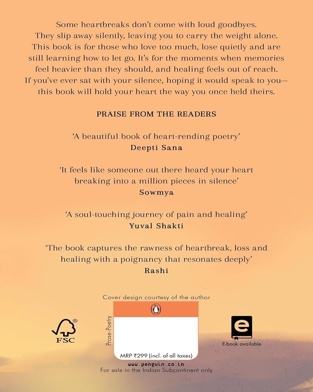 In the Silence You Left Behind : Written for the hearts that break in quiet by Sumitra Manda [Paperback]