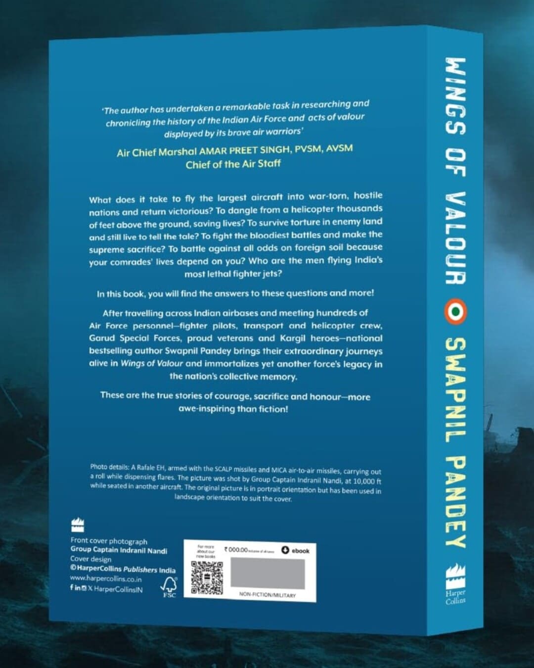 Wings of Valour : True Stories of The Indian Air Forces Daring Operations by Swapnil Pandey [Paperback]