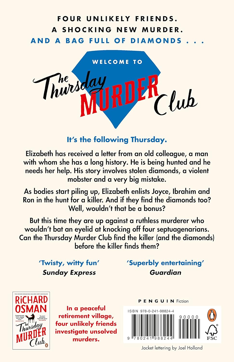 The Man Who Died Twice (Lead Title) by Richard Osman [Paperback] - versoz.com
