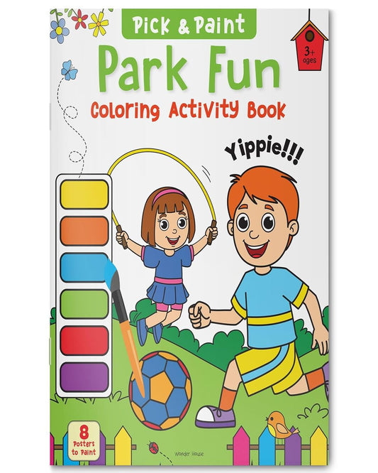Pick and Paint Coloring Activity BookÂ For Kids: Park Fun by Wonder House Books [Paperback]
