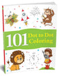 101 Dot to Dot Coloring by Wonder House Books [Paperback]