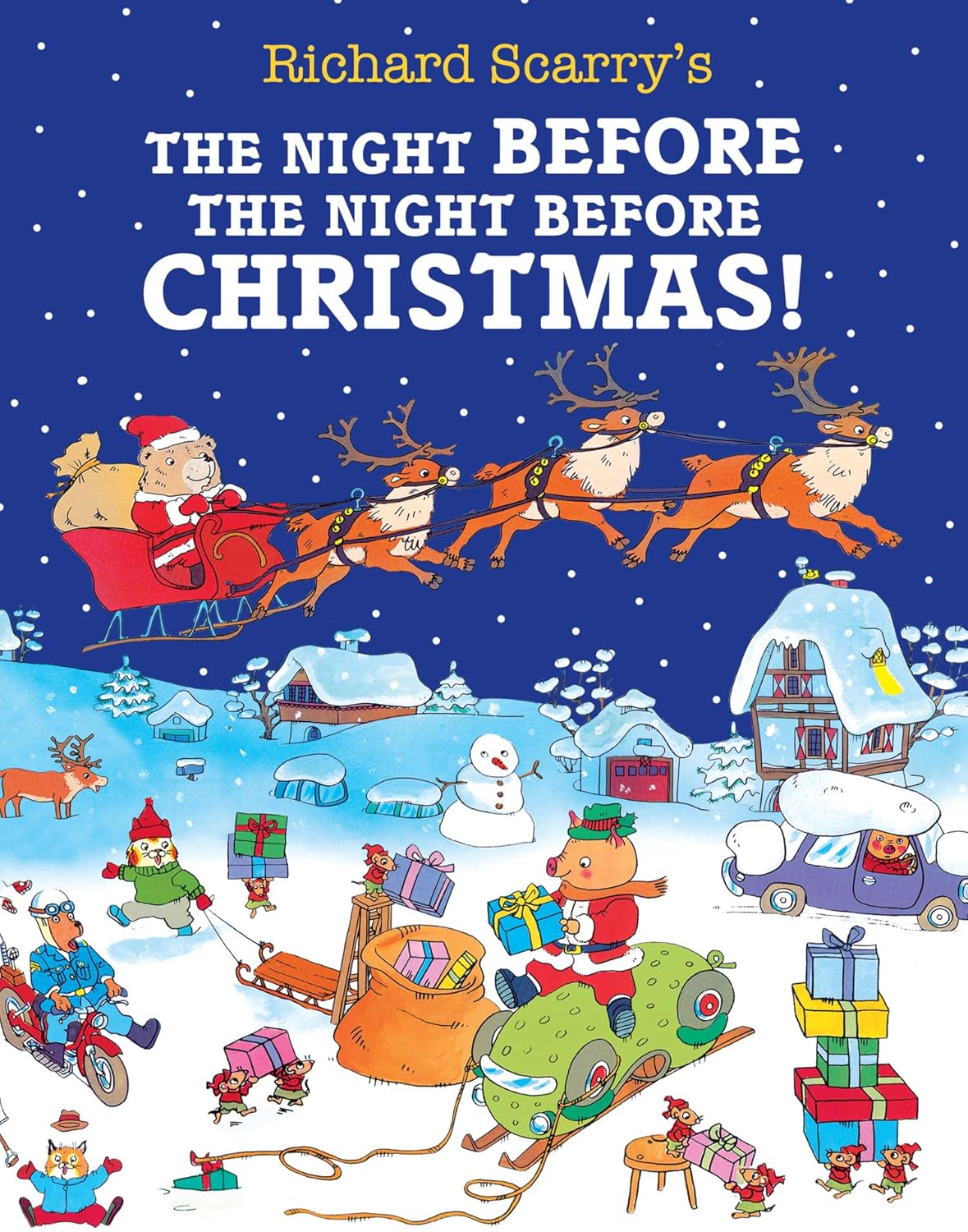 The Night Before The Night Before Christmas by Richard Scarry [Paperback] - versoz.com