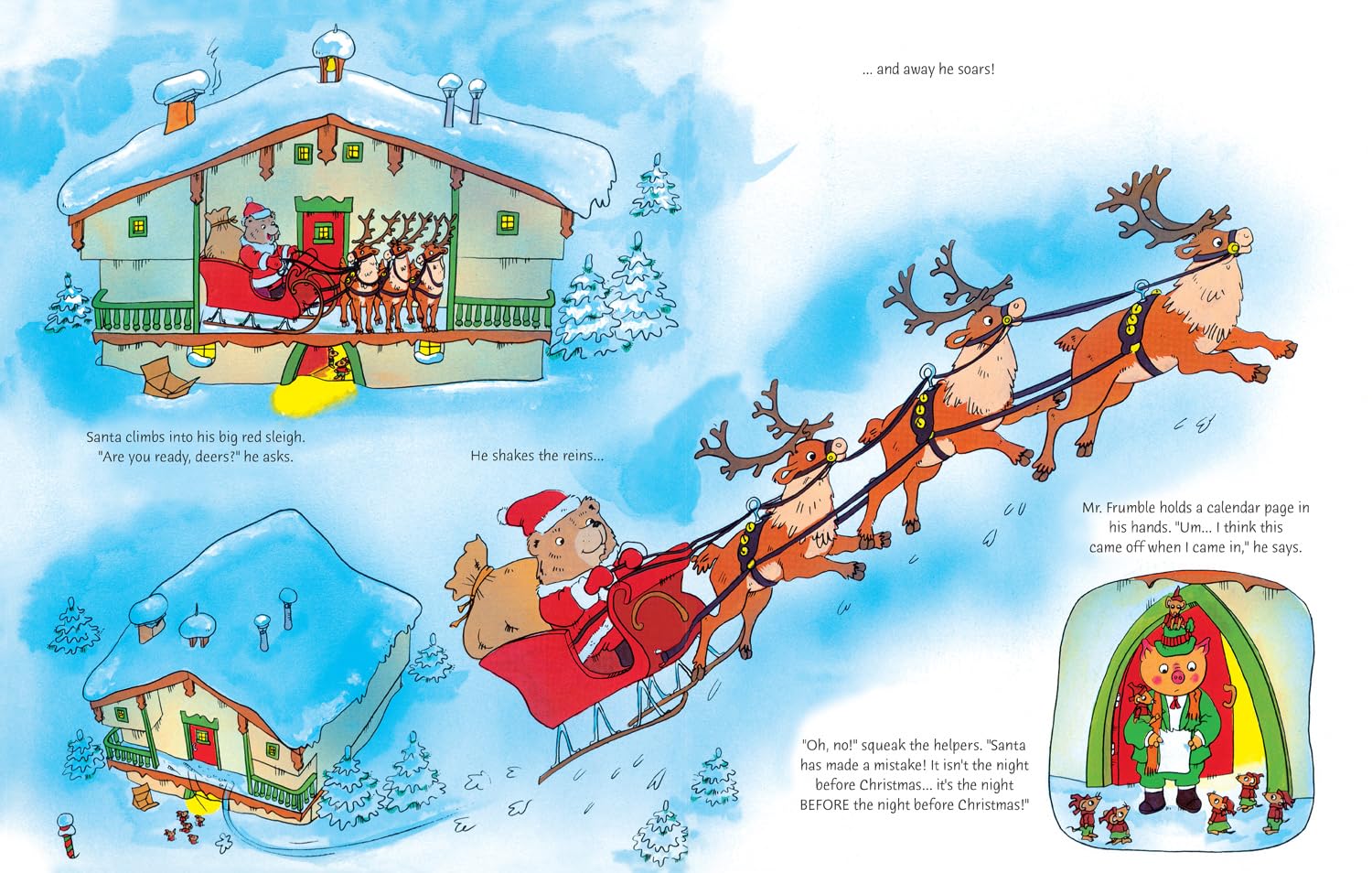 The Night Before The Night Before Christmas by Richard Scarry [Paperback] - versoz.com