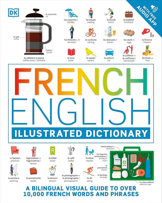 French English Illustrated Dictionary by DK Publishing [Flexibound] [Flexibound] - versoz.com
