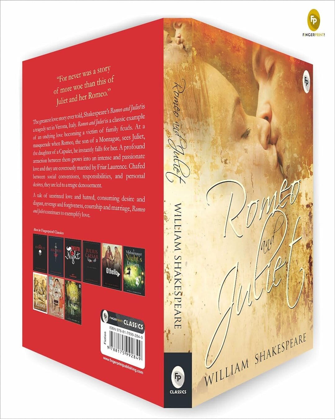 Romeo and Juliet - Classics by William Shakespeare [Paperback] - versoz.com