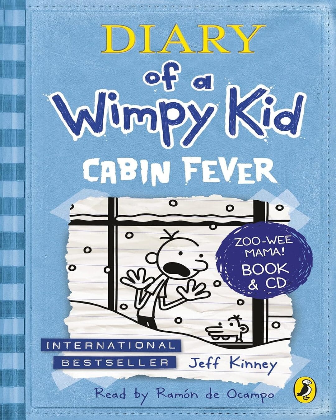 Diary of a Wimpy Kid : Cabin Fever by Jeff Kinney [Paperback with CD] - versoz.com