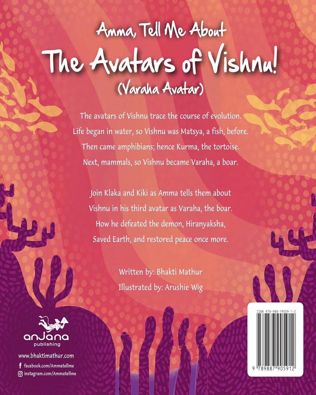 Amma Tell Me About the Avatars of Vishnu! (Varaha Avatar) by Bhakti Mathur [Paperback]