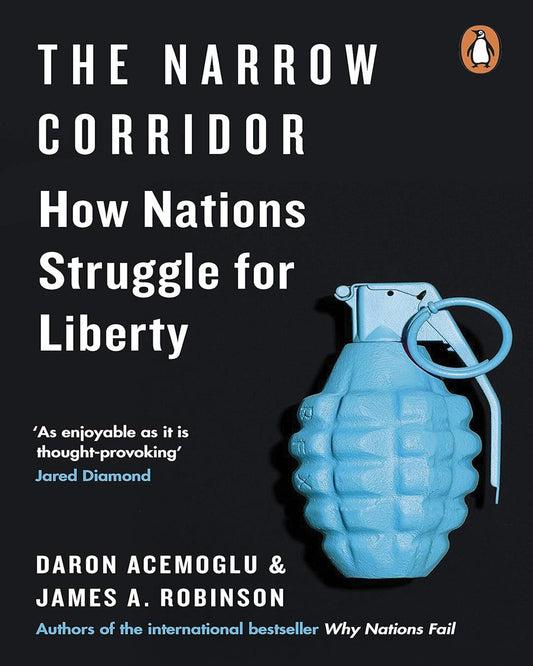 The Narrow Corridor by Daron Acemoglu and James A. Robinson [Paperback] - versoz.com