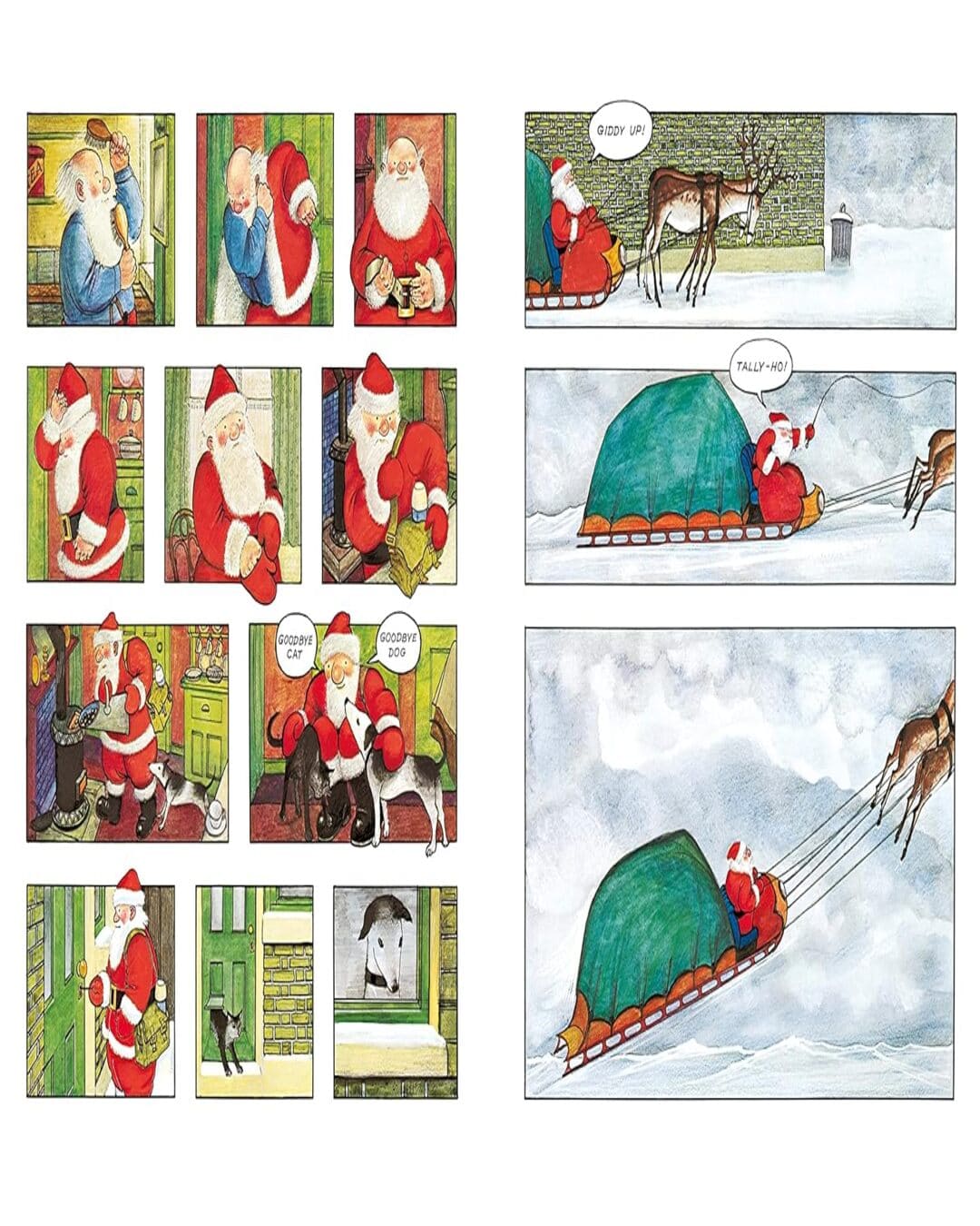 Father Christmas by Raymond Briggs [Paperback] - versoz.com