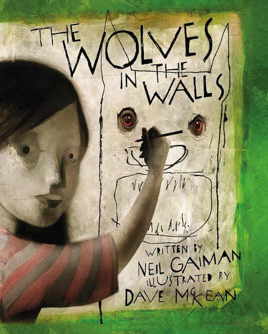 The Wolves In The Walls by Neil Gaiman, Dave McKean (Illustrator) [Paperback] - versoz.com