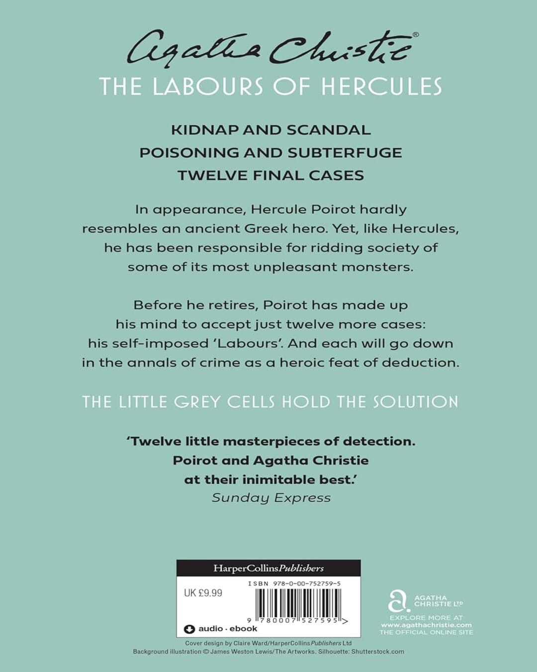 The Labours of Hercules by Agatha Christie [Paperback]