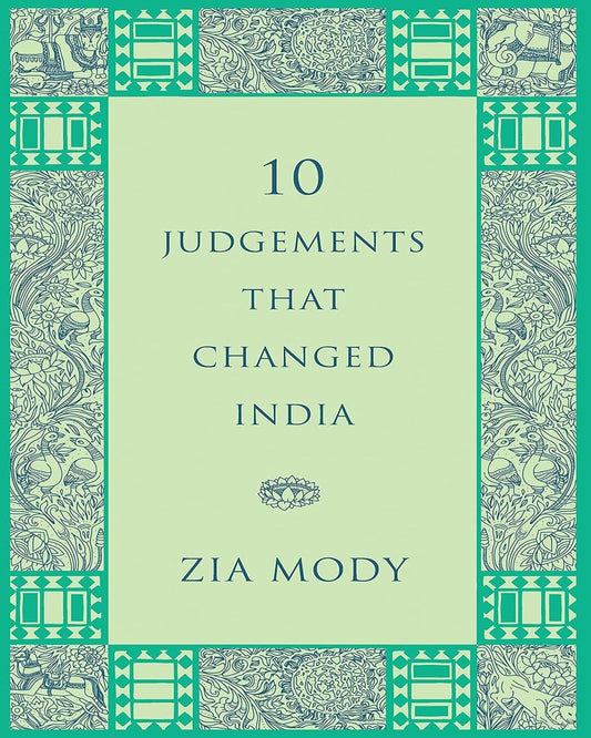 10 Judgements That Changed India by Zia Mody [Hardcover] - versoz.com