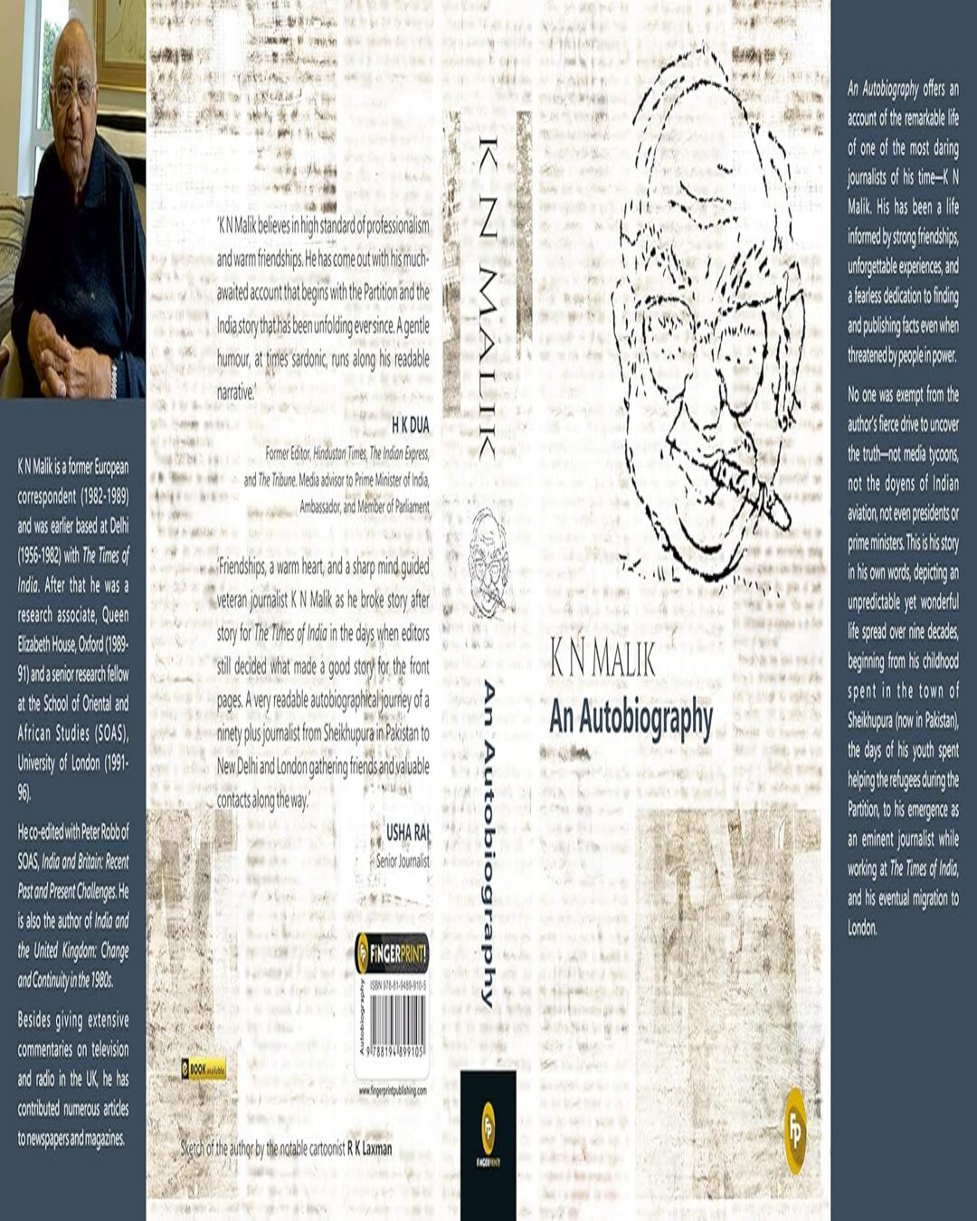 K N Malik, An Autobiography by K N Malik [Hardcover] - versoz.com