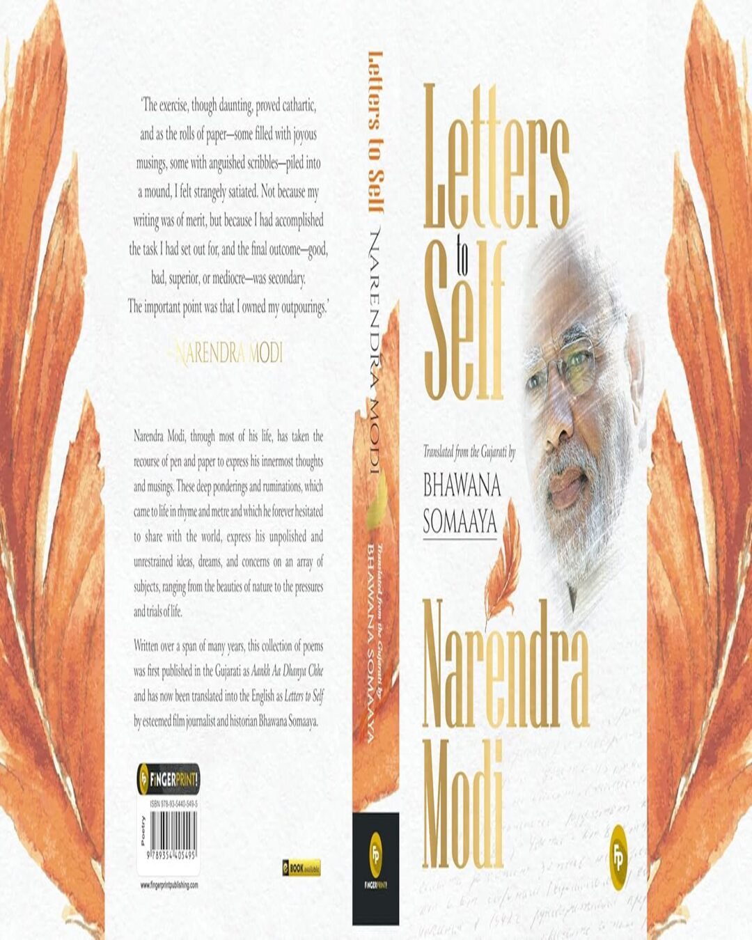 Letters to Self by Narendra Modi [Hardcover] - versoz.com