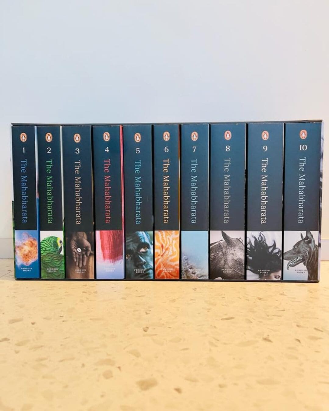 The Mahabharata : A Set of 10 Contemporary Books by Bibek Debroy [Paperback Boxset] [Paperback] - versoz.com
