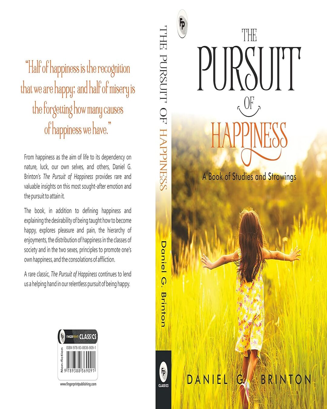The Pursuit of Happiness: A Book of Studies and Strowings by Daniel G. Brinton [Paperback] - versoz.com
