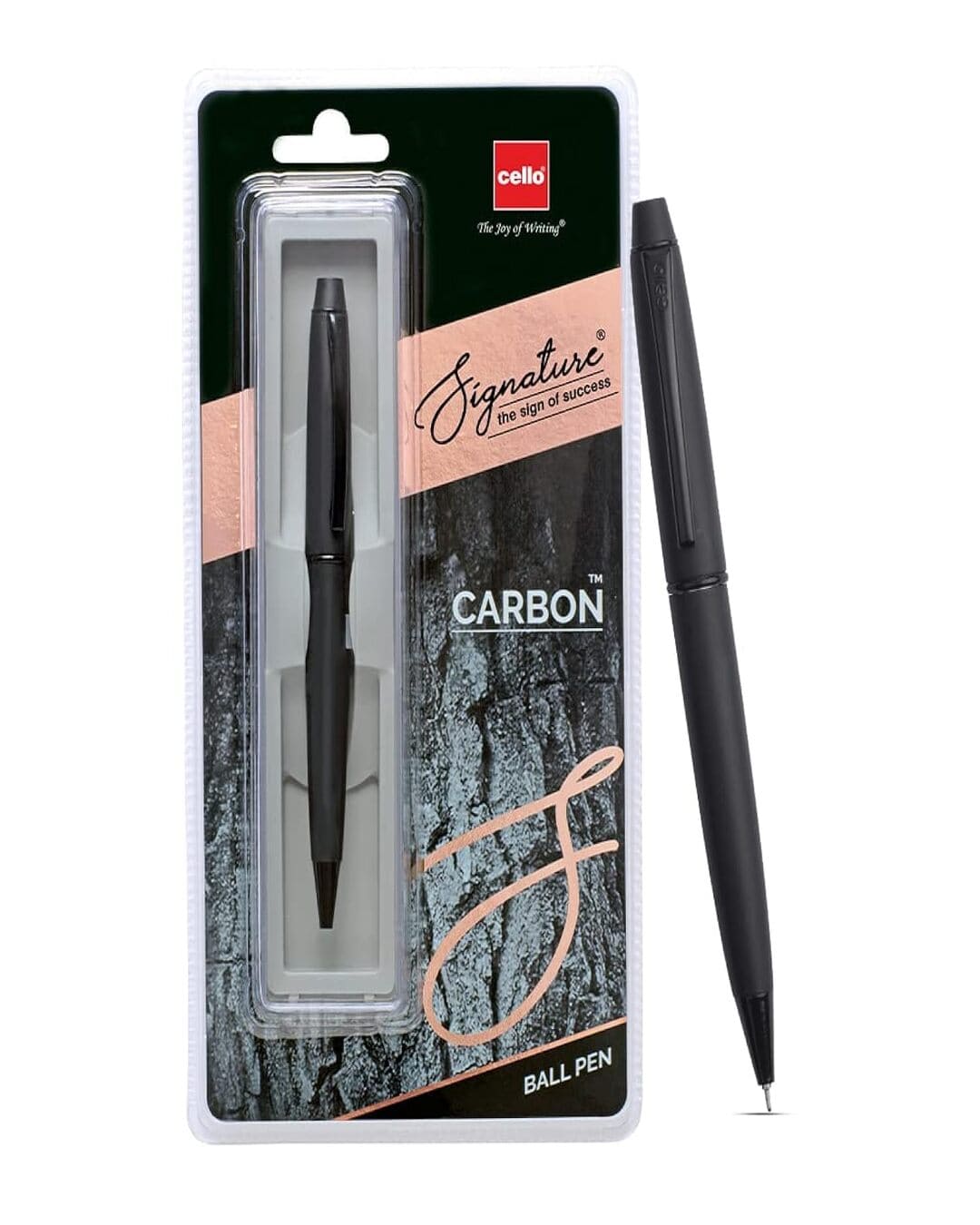 Cello Signature Carbon Ball Pen | Blue - versoz.com