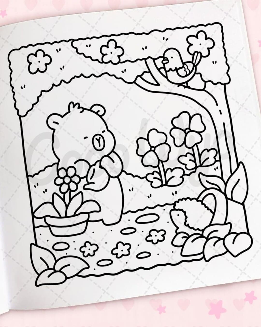 Cozy Cuties : Cute and Comfy Colouring Book by Coco Wyo [Paperback]