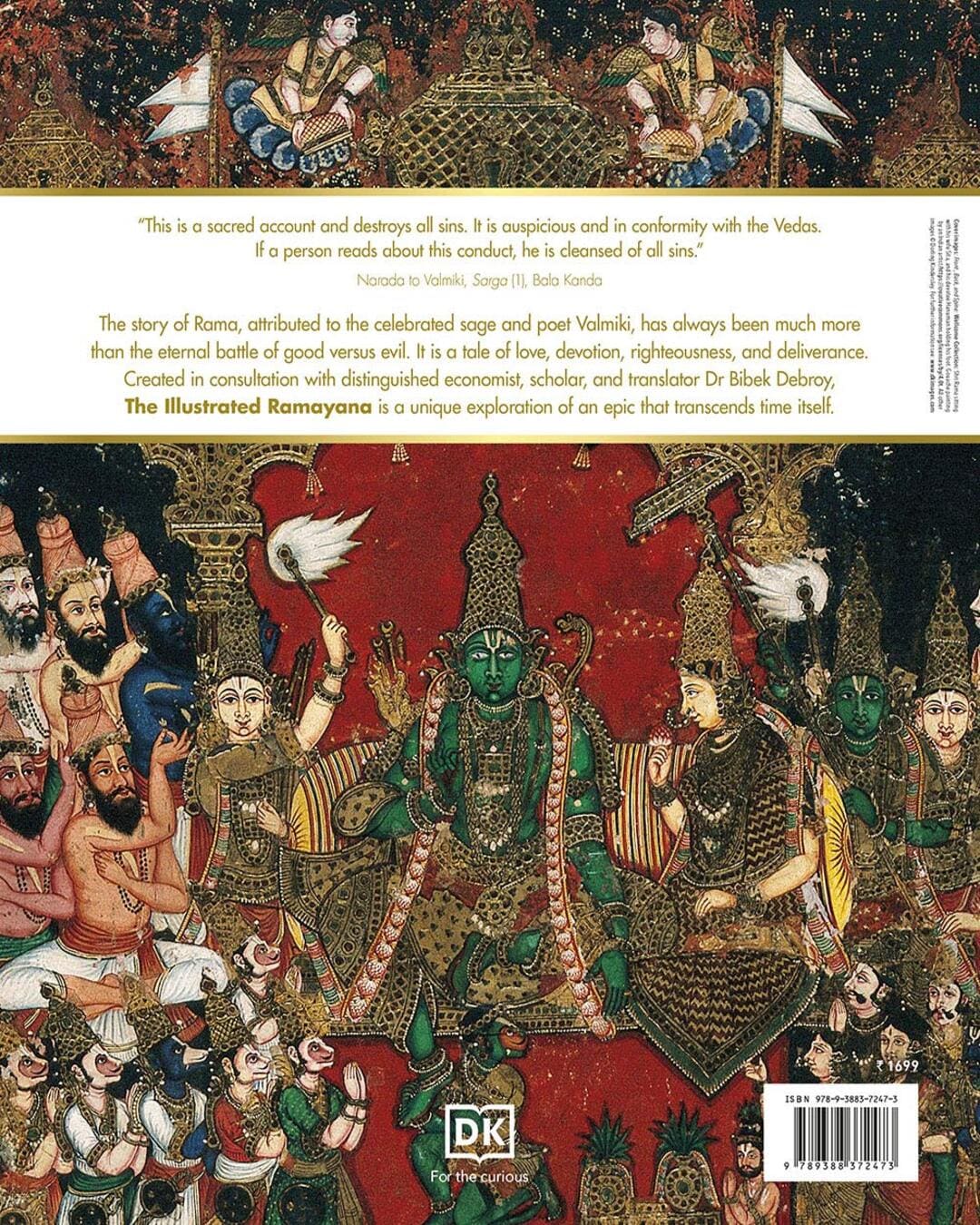 The Illustrated Ramayana by DK Publishing [Hardcover] - versoz.com