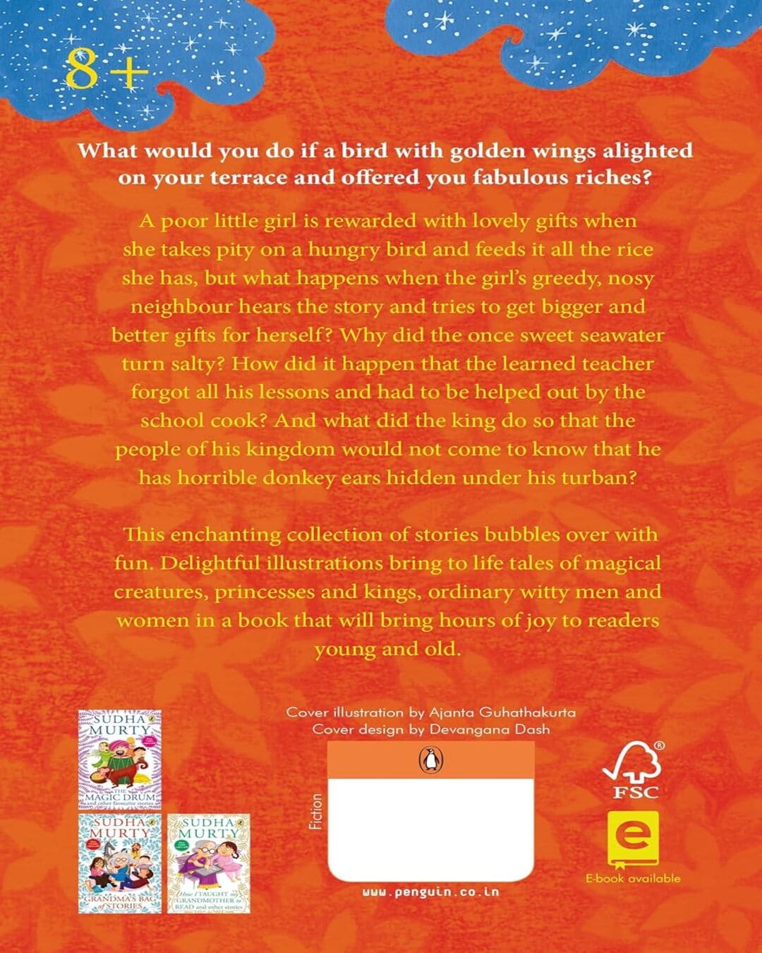 The Bird With Golden Wings: Stories Of Wit And Magic by Sudha Murty [Paperback]