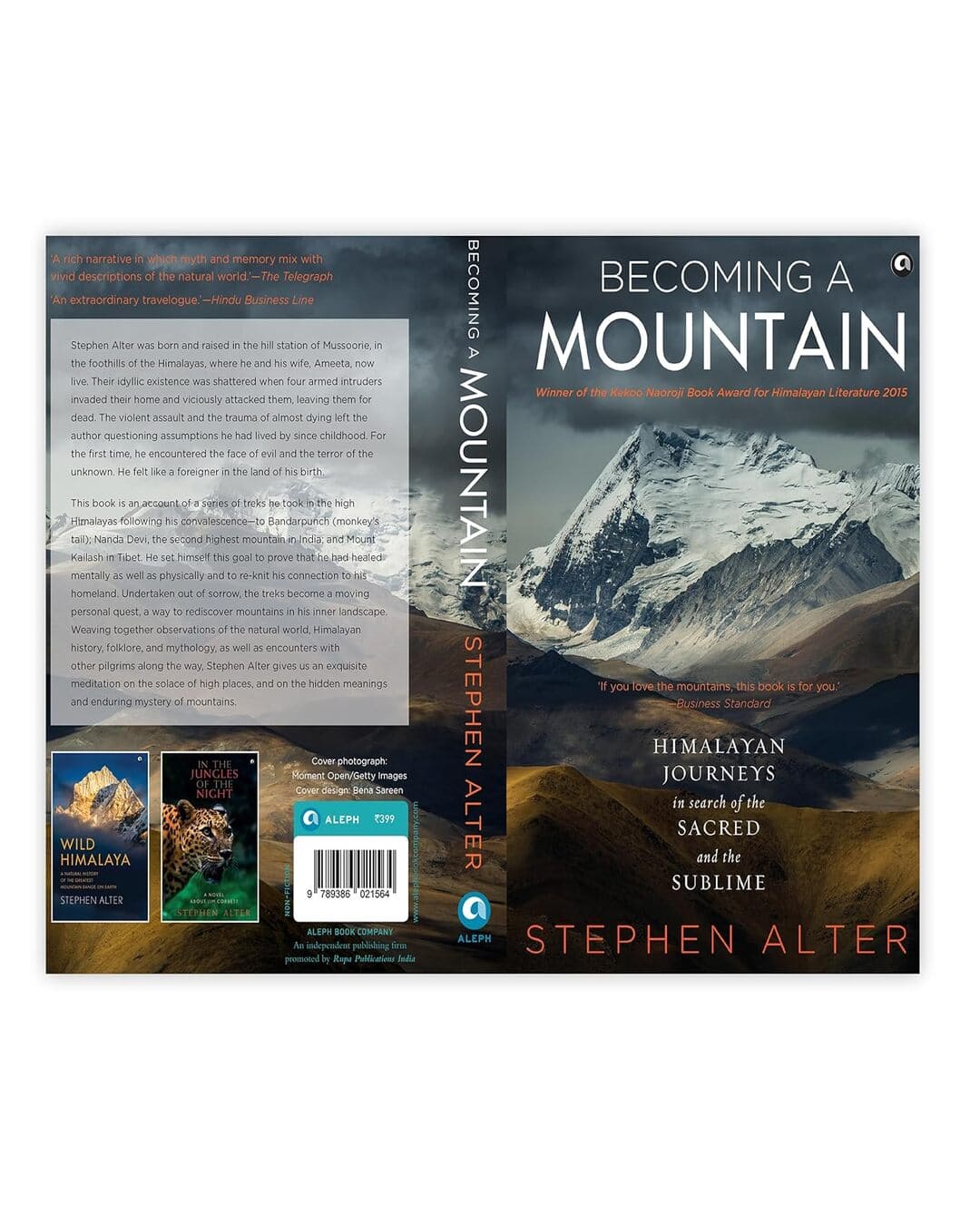 Becoming a Mountain: Himalayan Journeys in Search of the Sacred and the Sublime by Stephen Alter [Paperback] - versoz.com