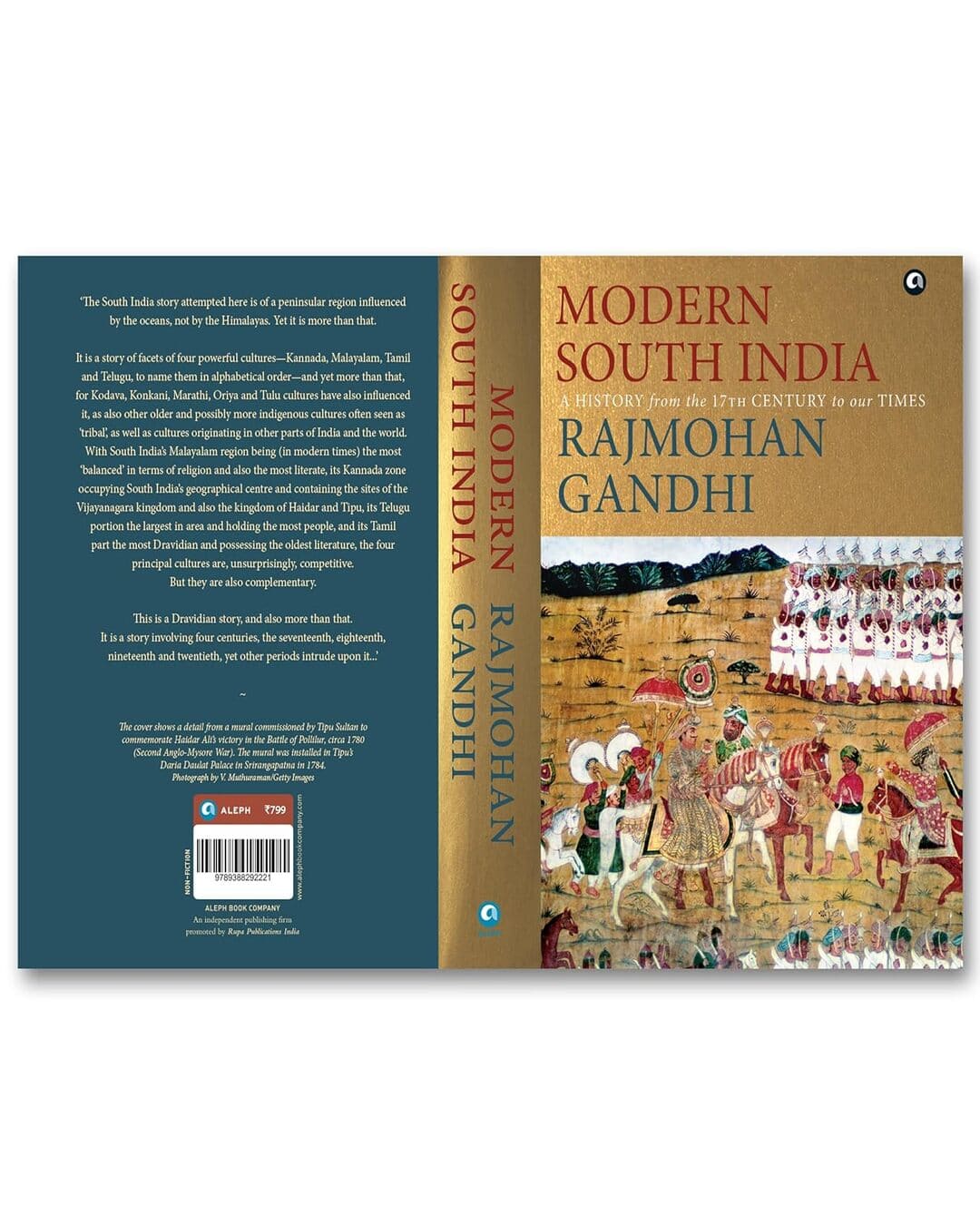 Modern South India: A History from the 17th Century to our Times by Rajmohan Gandhi [Hardcover] - versoz.com