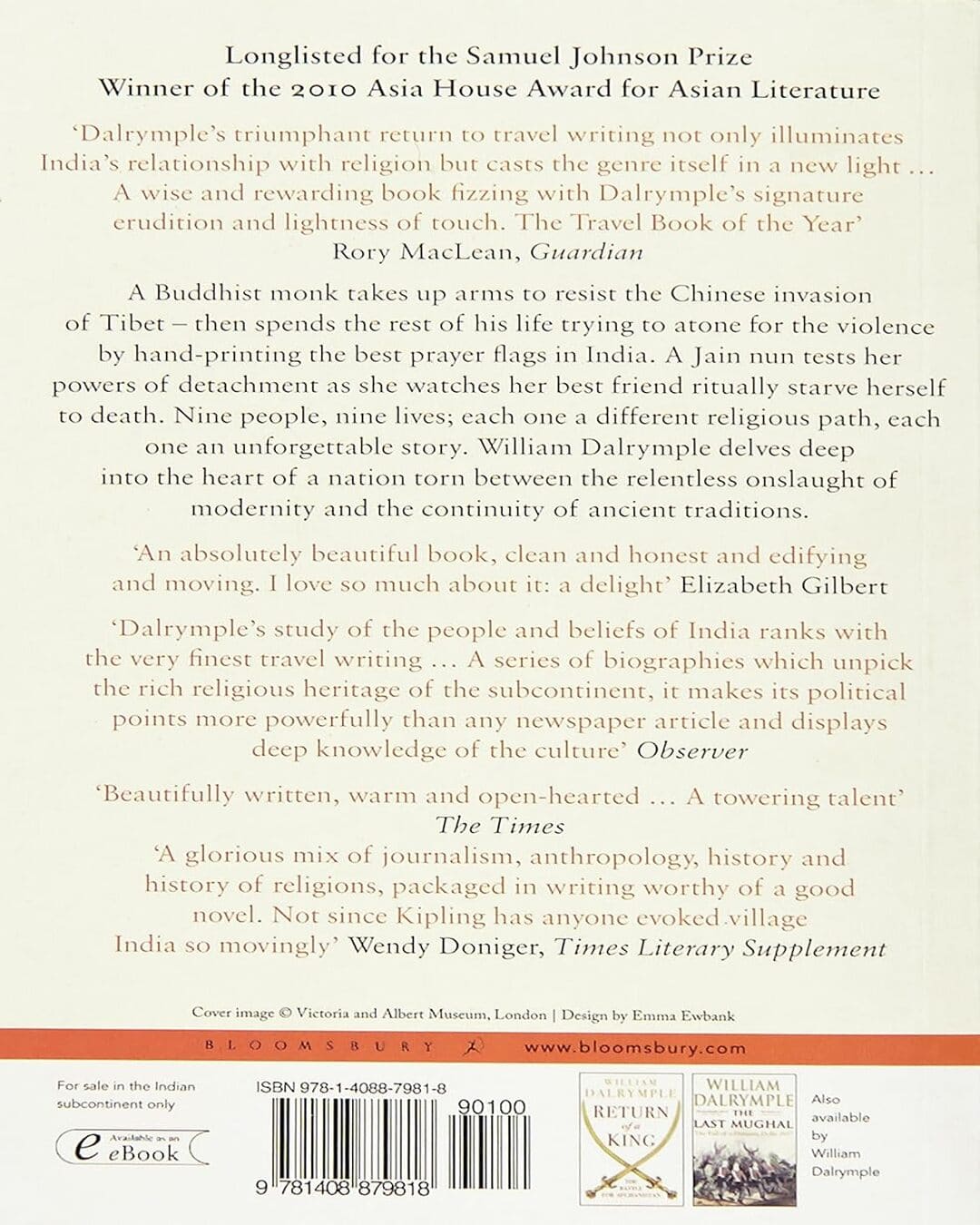 Nine Lives In Search Of The Sacred by William Dalrymple [Paperback] - versoz.com