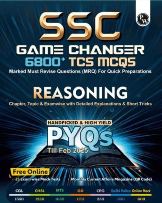 SSC Game Changer (Reasoning) PYQs Till Feb 2025 - versoz.com