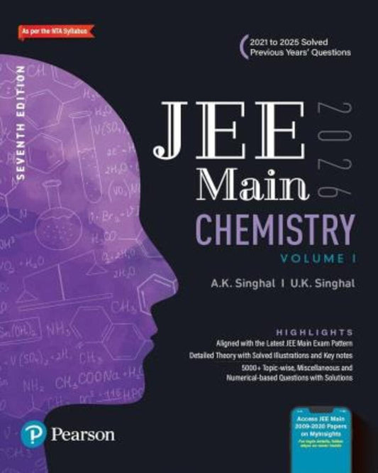 JEE Main Chemistry Volume 1 (2021 To 2025 Solved Previous Years' Questions) 2026 - versoz.com