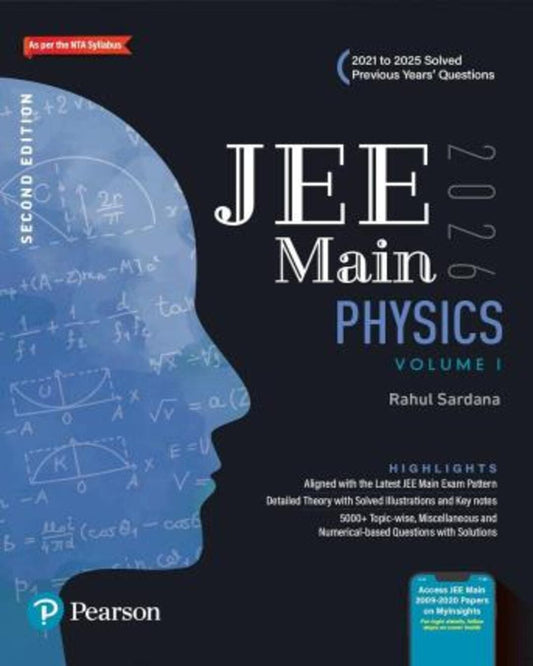 JEE Main Physics Volume 1 (2021 To 2025 Solved Previous Years' Questions) 2026 - versoz.com