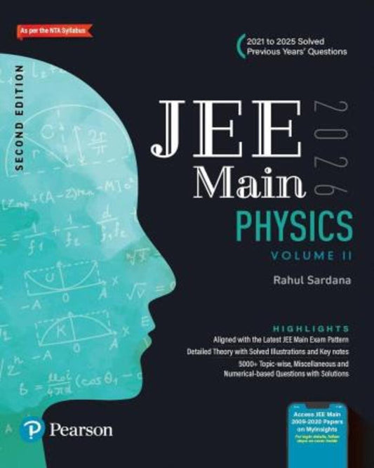 JEE Main Physics Volume 2 (2021 To 2025 Solved Previous Years' Questions) 2026 - versoz.com