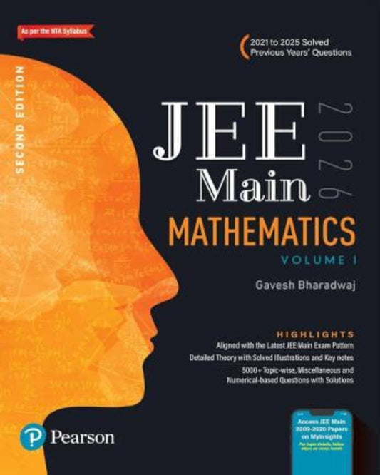 JEE Main Mathematics Volume 1 (2021 To 2025 Solved Previous Years' Questions) 2026 - versoz.com