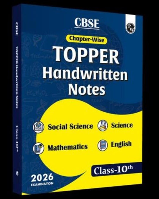 CBSE Chapterwise Topper Handwritten Notes Class 10 (2026 Examination) - versoz.com