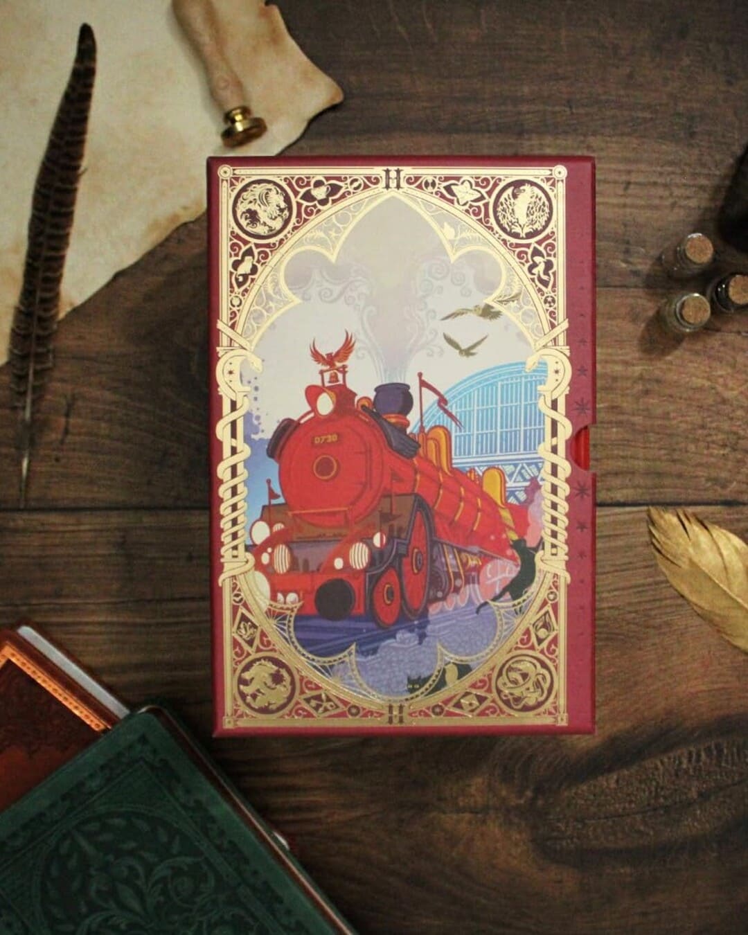 Harry Potter 1-3 Box Set: MinaLima Edition by J K ROWLING [HARD BACK] - versoz.com