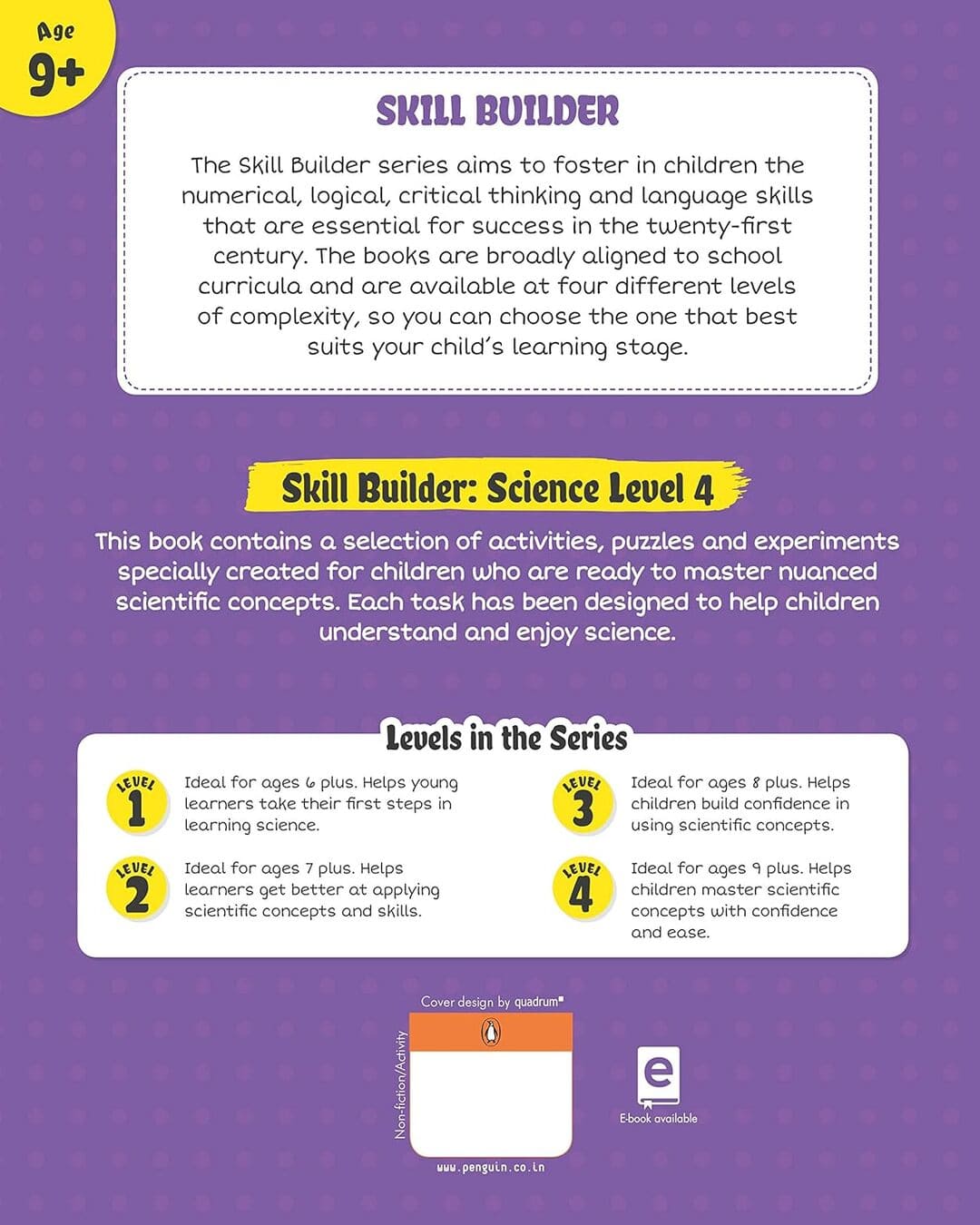 Skill Builders Science  Level 4 by Sonia Mehta [Paperback]