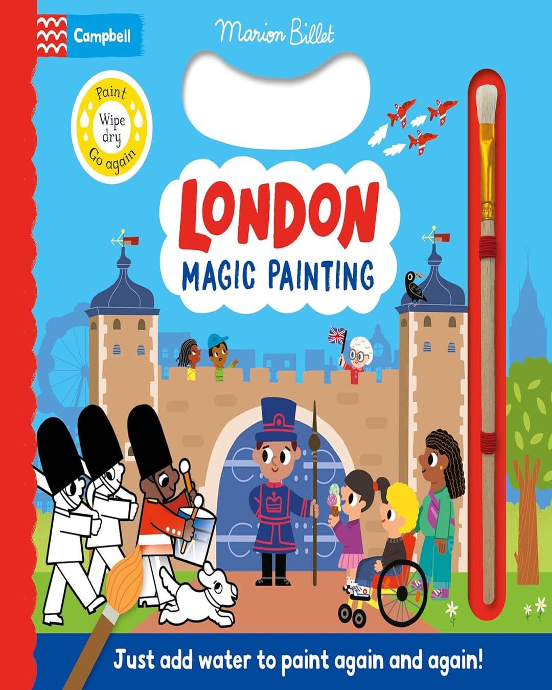 London Magic Painting by Campbell Books [Board Book] - versoz.com